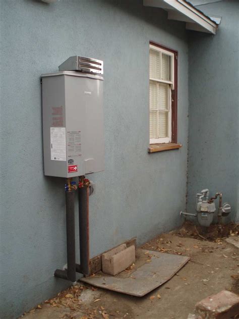 electric tankless water heater exterior enclosure|outside tankless water heater enclosures.